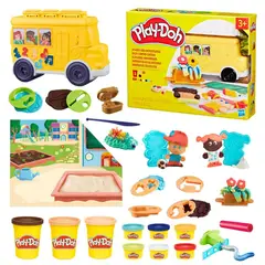 PLAY DOH - Set De Masa Moldeable Aventuras En La Escuela