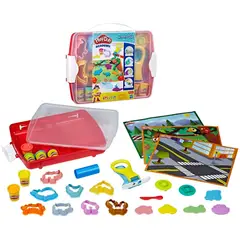 PLAY DOH - Set De Masa Moldeable Estuche De Actividades