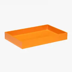 BASEMENT HOME - Bandeja Rectangular Naranja 33x21cm