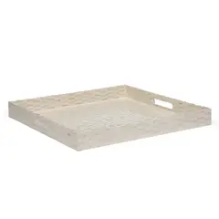 BASEMENT HOME - Bandeja Capiz Rectangular 55x55cm