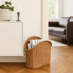 BASEMENT HOME - Revistero Rattán 45cm