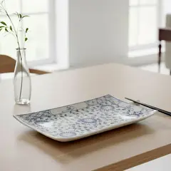 BASEMENT HOME - Plato Rectangular Cerámica 16x26cm