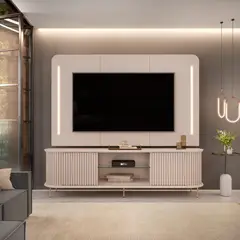 BASEMENT HOME - Panel con Mesa de Tv Atlas 75"