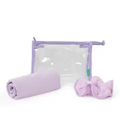 BENETTON - Neceser + Toalla Microfibra + Scrunchie