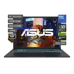 Gamer V16 Intel Core 7 RTX3050 16GB 512GB SSD 16" WUXGA V3607VJ-RP096W