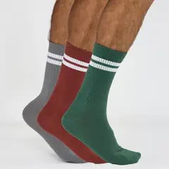 BEARCLIFF - Medias Pack X3 Hombre