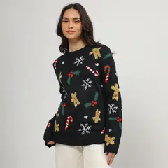 SYBILLA - Chompa Navidad Mujer