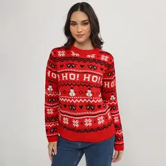 SYBILLA - Chompa Navidad Mujer