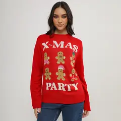 SYBILLA - Chompa Navidad Mujer