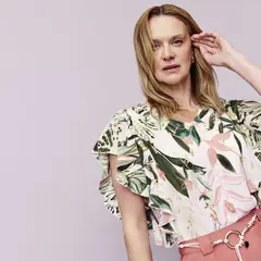 STEFANO COCCI - Blusa Manga Corta Mujer