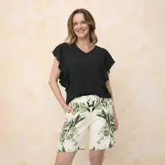 STEFANO COCCI - Blusa Manga Corta Mujer