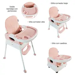 PRIORI - Silla De Comer Bebé 4 En 1 Yaris