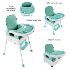 PRIORI - Silla De Comer Bebé 4 En 1 Yaris