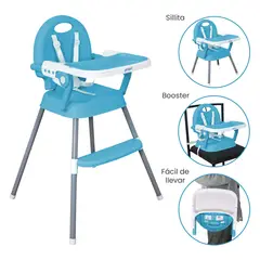 PRIORI - Silla De Comer Bebé 3 En 1