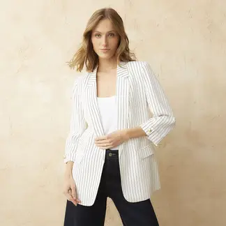 BASEMENT - Blazer Recto Mujer