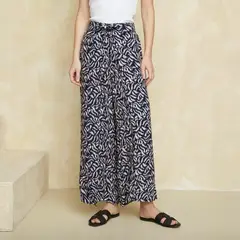 UNIVERSITY CLUB - Pantalón Straight Tiro Alto Mujer