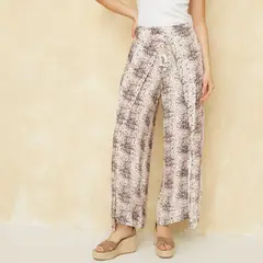 UNIVERSITY CLUB - Pantalón Straight Tiro Alto Mujer