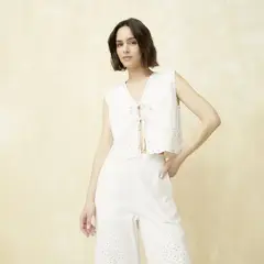 UNIVERSITY CLUB - Chaleco Casual Mujer