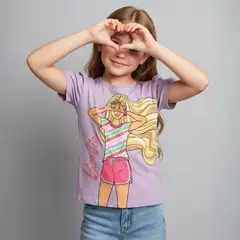 BARBIE - Polo Manga Corta Niña