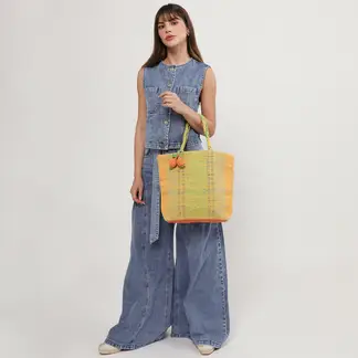 FALABELLA - Cartera Tote De Playa X Capittana