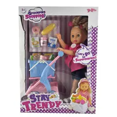 BABY LOVE - Juguete Muñeca Accesorios Supermercado