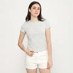 AMERICAN ABBEY - Polo Manga Corta Mujer