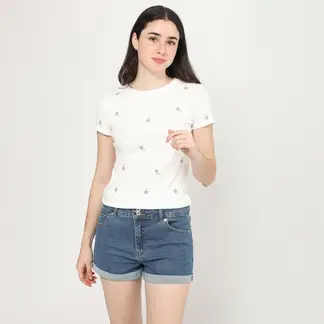 AMERICAN ABBEY - Polo Manga Corta Mujer