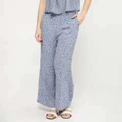 AMERICAN ABBEY - Pantalón Culotte Tiro Medio Mujer