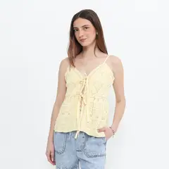 AMERICAN ABBEY - Top Sin Mangas Mujer