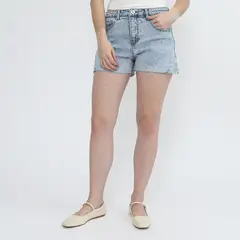 AMERICAN ABBEY - Short Tiro Medio Mujer