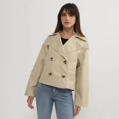 ELLE - Trench Corto Mujer