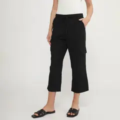 UNIVERSITY CLUB - Pantalón Capri Tiro Medio Mujer