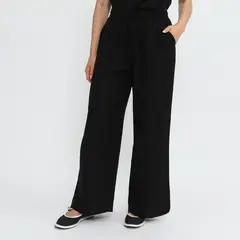 UNIVERSITY CLUB - Pantalón Regular Tiro Medio Mujer