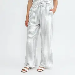 UNIVERSITY CLUB - Pantalón Regular Tiro Medio Mujer