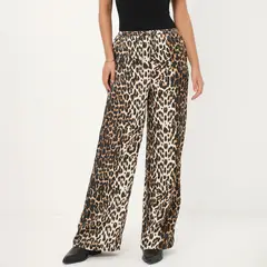 DENIMLAB - Pantalón Fluido Tiro Medio Mujer