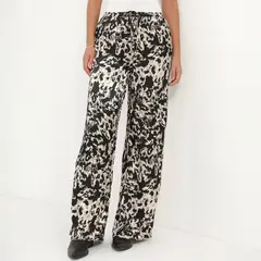 DENIMLAB - Pantalón Fluido Tiro Medio Mujer