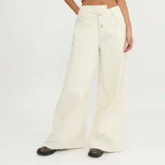 DENIMLAB - Jean Wide Leg Tiro Medio Mujer