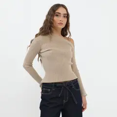 DENIMLAB - Chompa Asimétrica Mujer