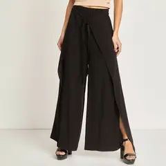 MOSSIMO - Pantalón Palazzo Tiro Alto Mujer