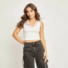 MOSSIMO - Top Sin Mangas Mujer