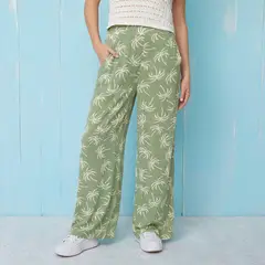 DOO AUSTRALIA - Pantalón Palazzo Tiro Medio Mujer