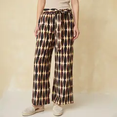 UNIVERSITY CLUB - Pantalón Fluido Tiro Alto Mujer