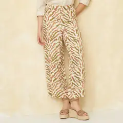 UNIVERSITY CLUB - Pantalón Wide Leg Tiro Alto Mujer