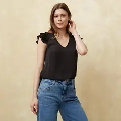 UNIVERSITY CLUB - Blusa Manga Corta Mujer Univeristy Club