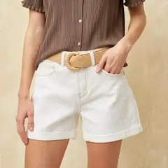 UNIVERSITY CLUB - Short Denim Mujer