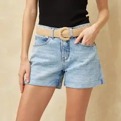 UNIVERSITY CLUB - Short Denim Mujer