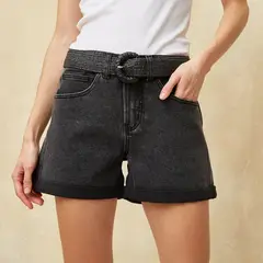UNIVERSITY CLUB - Short Denim Mujer