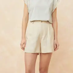 ELLE - Short Tiro Alto Mujer