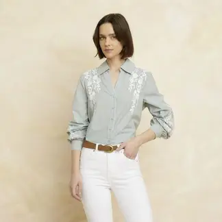 ELLE - Blusa 100% Algodón Mujer