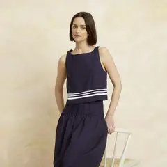 ELLE - Blusa Casual Mujer